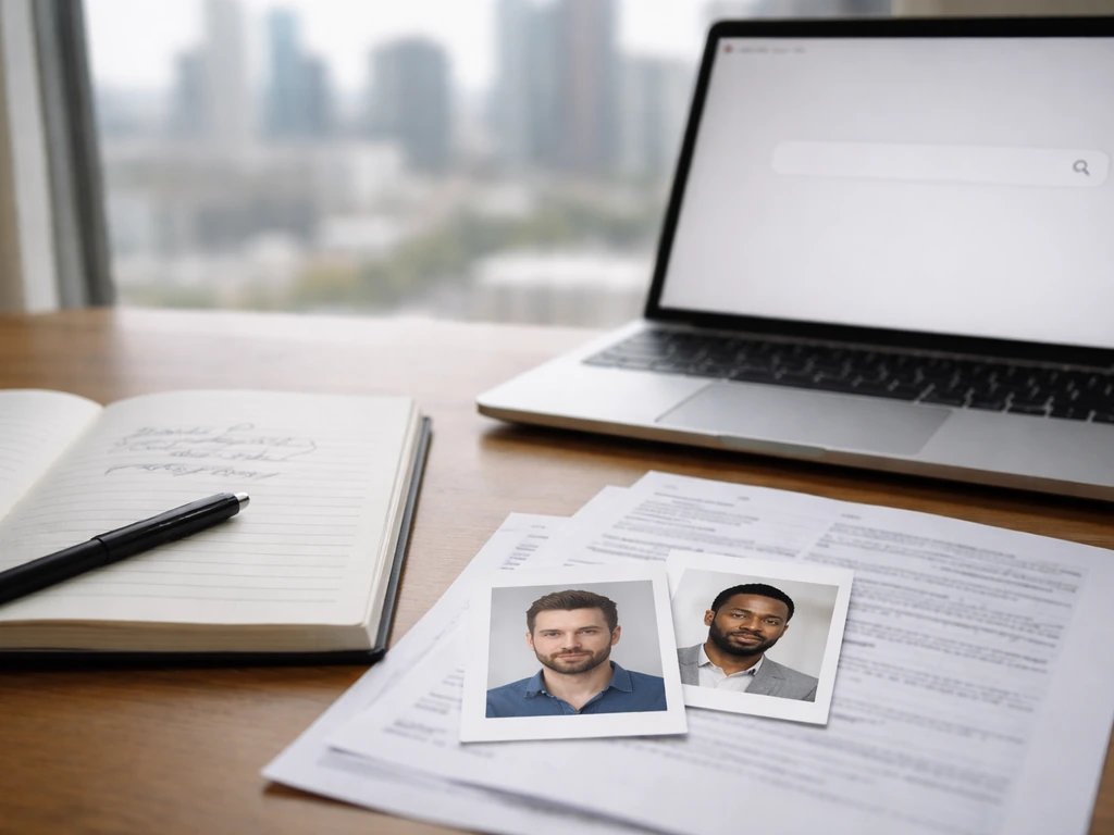 Documents and anonymous desk items implying mixed identities for researching Laurent Uberti net worth
